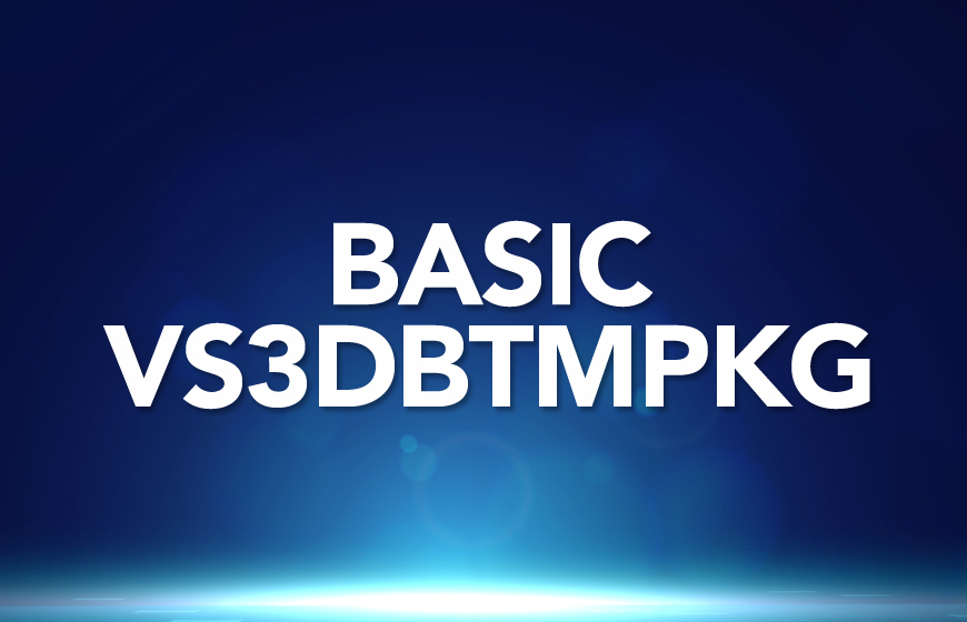 MVSS Basic Level - Vs3DBtmPkg 