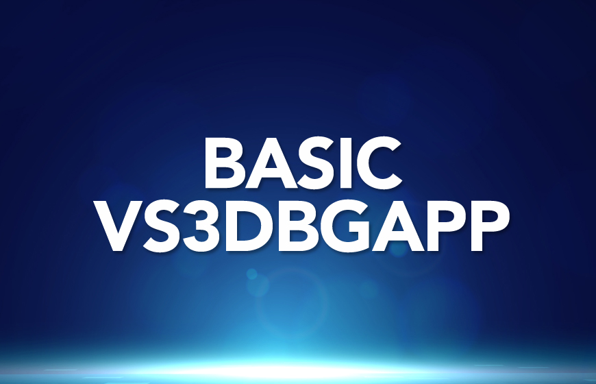 MVSS Basic Level - Vs3DBGAPP 